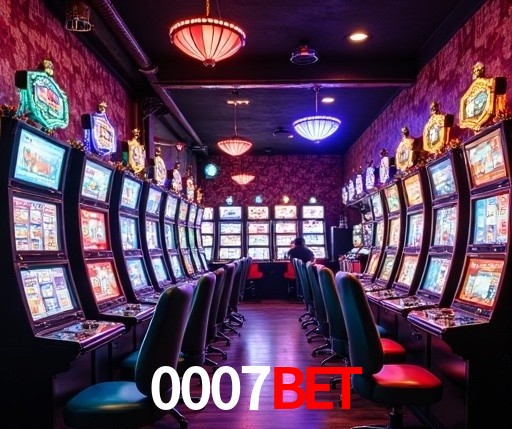 Interface moderna da plataforma 0007bet